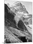 Canadian Pacific Railroad Beneath Mount Stephen-null-Mounted Photographic Print
