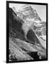 Canadian Pacific Railroad Beneath Mount Stephen-null-Framed Photographic Print