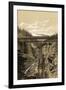 Canadian Pacific Railroad Trestle Over Stoney Creek, 296 Feet High, 1880s-null-Framed Giclee Print