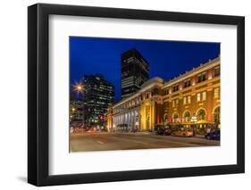 Canadian Pacific Railway building, Vancouver, British Columbia, Canada-Chuck Haney-Framed Photographic Print