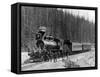 Canadian Pacific Railway Train-null-Framed Stretched Canvas