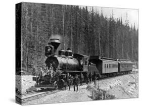 Canadian Pacific Railway Train-null-Stretched Canvas