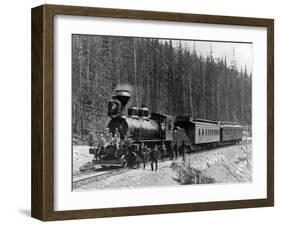 Canadian Pacific Railway Train-null-Framed Photographic Print