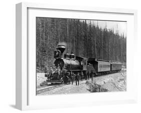 Canadian Pacific Railway Train-null-Framed Photographic Print