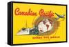 Canadian Pacific Spans the World-null-Framed Stretched Canvas