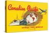 Canadian Pacific Spans the World-null-Stretched Canvas