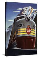 Canadian Pacific Train-null-Stretched Canvas