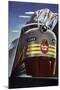 Canadian Pacific Train-null-Mounted Premium Giclee Print