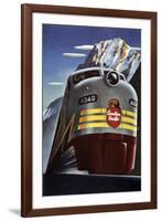 Canadian Pacific Train-null-Framed Premium Giclee Print