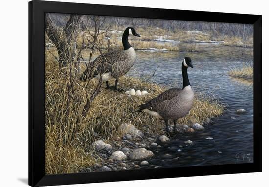 Canadian Pair-Jeff Tift-Framed Giclee Print