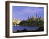 Canadian Parliament, Ottowa, Ontario, Canada-Walter Bibikow-Framed Photographic Print