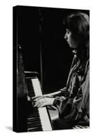 Canadian Pianist Renee Rosnes Playing at the Hertfordshire Jazz Festival, St Albans, 1993-Denis Williams-Stretched Canvas