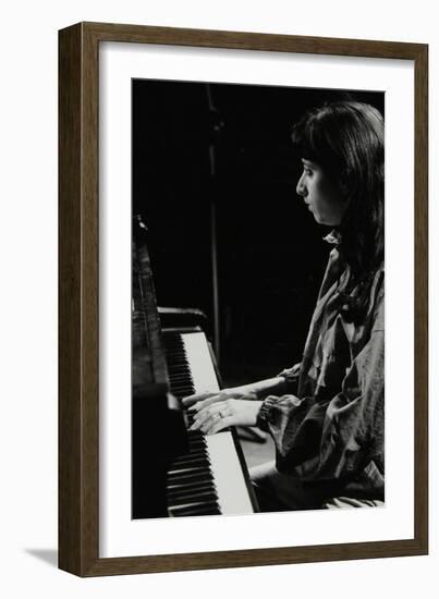 Canadian Pianist Renee Rosnes Playing at the Hertfordshire Jazz Festival, St Albans, 1993-Denis Williams-Framed Photographic Print