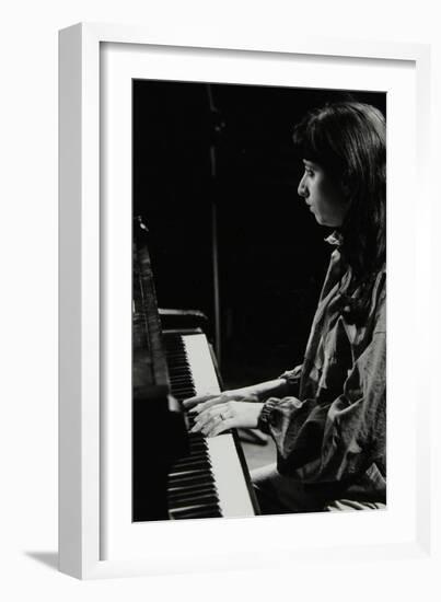Canadian Pianist Renee Rosnes Playing at the Hertfordshire Jazz Festival, St Albans, 1993-Denis Williams-Framed Photographic Print