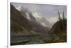 Canadian Rockies , c.1889-Albert Bierstadt-Framed Giclee Print