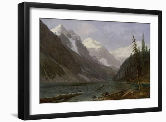 Canadian Rockies , c.1889-Albert Bierstadt-Framed Premium Giclee Print