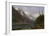 Canadian Rockies , c.1889-Albert Bierstadt-Framed Giclee Print