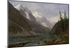 Canadian Rockies , c.1889-Albert Bierstadt-Mounted Giclee Print