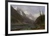 Canadian Rockies , c.1889-Albert Bierstadt-Framed Giclee Print