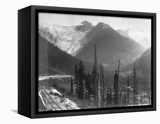Canadian Rockies-null-Framed Stretched Canvas