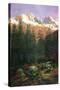 Canadian Rockies-Albert Bierstadt-Stretched Canvas