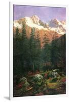 Canadian Rockies-Albert Bierstadt-Framed Art Print