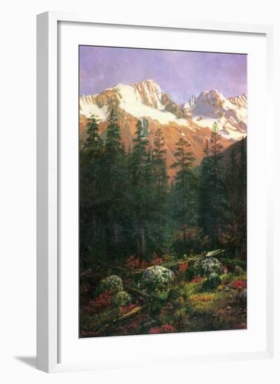 Canadian Rockies-Albert Bierstadt-Framed Art Print