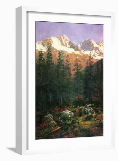 Canadian Rockies-Albert Bierstadt-Framed Art Print