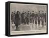 Canadian Roughriders for South Africa, Lord Minto Wishing the Officers Farewell at Ottawa-Frederic De Haenen-Framed Stretched Canvas