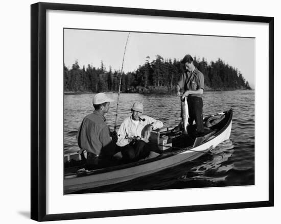 Canadian Salmon Fishing-null-Framed Photographic Print