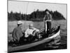 Canadian Salmon Fishing-null-Mounted Photographic Print