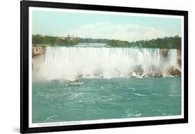 Canadian Shore, Niagara Falls-null-Framed Art Print