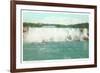 Canadian Shore, Niagara Falls-null-Framed Art Print