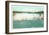 Canadian Shore, Niagara Falls-null-Framed Art Print