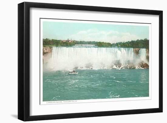 Canadian Shore, Niagara Falls-null-Framed Art Print