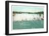 Canadian Shore, Niagara Falls-null-Framed Art Print