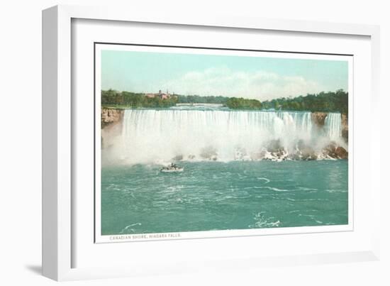 Canadian Shore, Niagara Falls-null-Framed Art Print