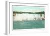 Canadian Shore, Niagara Falls-null-Framed Art Print