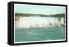 Canadian Shore, Niagara Falls-null-Framed Stretched Canvas