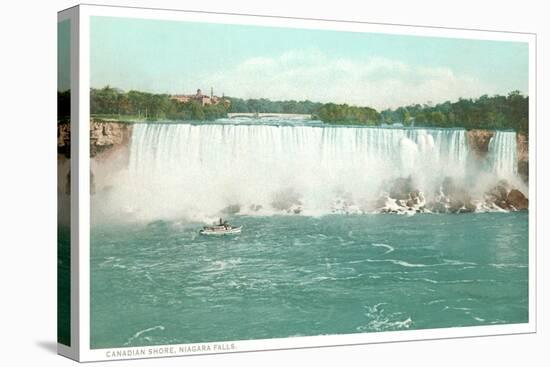 Canadian Shore, Niagara Falls-null-Stretched Canvas