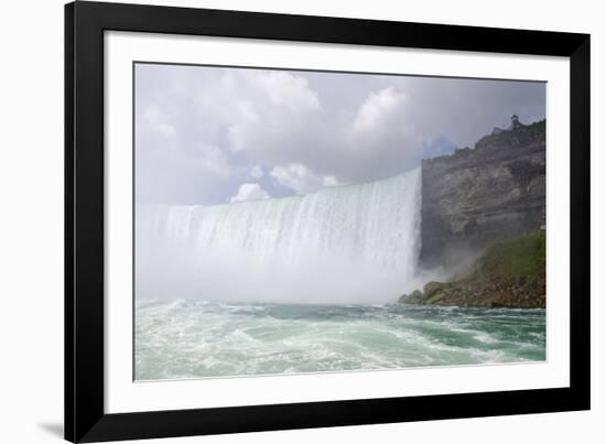 Canadian Side Scenic View of the Waterfalls, Niagara Falls, Ontario, Canada-Cindy Miller Hopkins-Framed Photographic Print