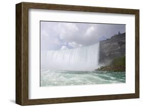 Canadian Side Scenic View of the Waterfalls, Niagara Falls, Ontario, Canada-Cindy Miller Hopkins-Framed Photographic Print