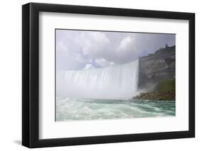 Canadian Side Scenic View of the Waterfalls, Niagara Falls, Ontario, Canada-Cindy Miller Hopkins-Framed Photographic Print