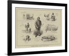 Canadian Sketches, Calgary to Fort Macleod-null-Framed Giclee Print