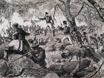 The Battle of Chateauguay, 26th October 1813, 1880 (Engraving)-Canadian-Giclee Print