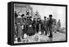 Canadian Troops About to Leave for the Boer War, 1900-null-Framed Stretched Canvas