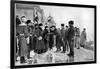 Canadian Troops About to Leave for the Boer War, 1900-null-Framed Giclee Print