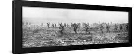 Canadian Troops in No Man's Land, Vimy, France, First World War, 9 April 1917-null-Framed Giclee Print