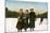 Canadian Winter Sports: a Jolly Trio, Grenadier Pond, Toronto, Canada, 20th Century-null-Mounted Giclee Print