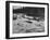 Canadian Woodsman Robert Rock, Falling Out of the Canoe as He Tries a Set Rapids-null-Framed Photographic Print